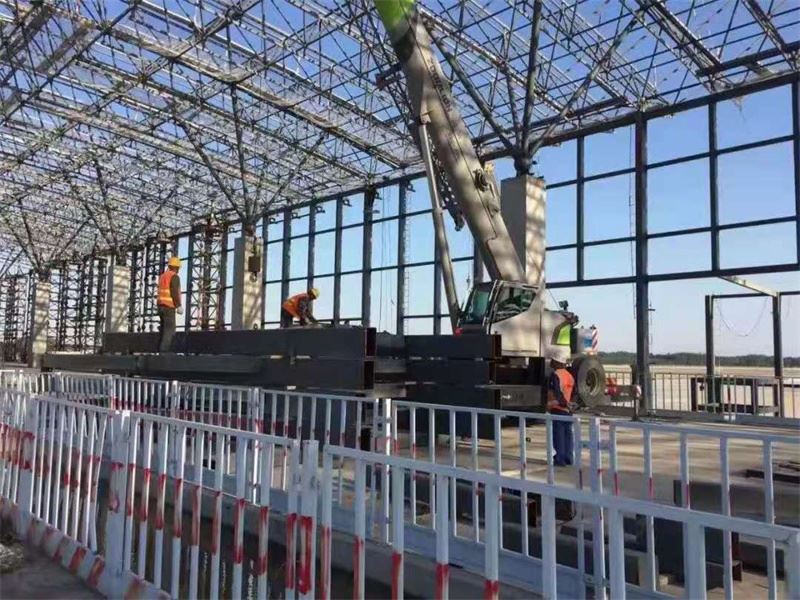Steel Structure Bolt Ball Grid Station